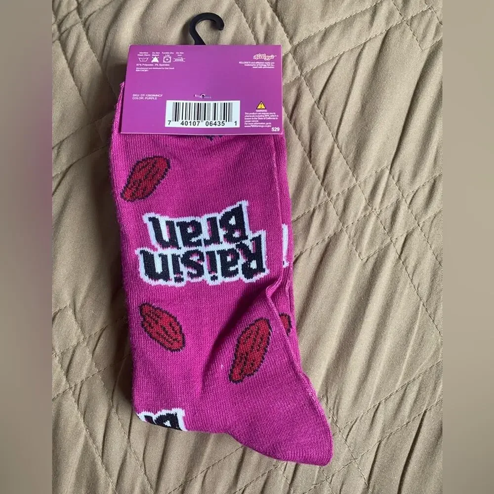 Kellogg’s Raisin Bran Novelty Socks